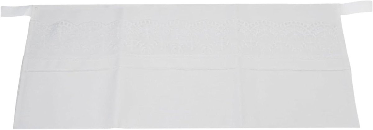 Radiator Stofkap - Kanten Afdekking - Radiator Beschermen - Ademend Kantontwerp - 60 cm - Wit
