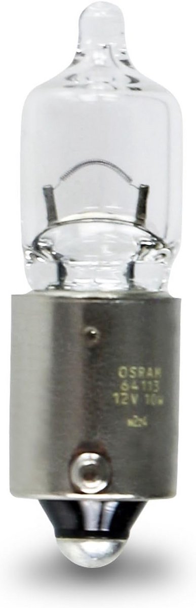 Set 10 x BA9s lamp 12V 10W binnenverlichting