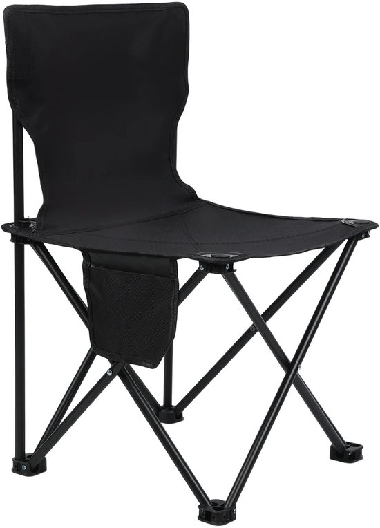 HomeGoodies - Camping stoelen set met tafel - Opvouwbare 5-delige set met 4 stoelen en opbergvak - 95x55 cm - Voor camping en BBQ van Homegoodies — afbeelding 3