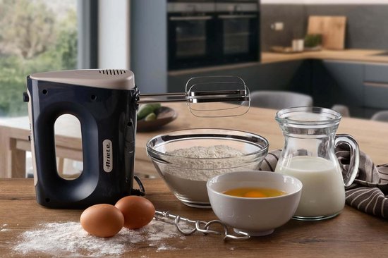 Keukenmixer - Handmixer - Bakken en Koken - 450 Watt Vermogen - 5 Snelheden - Donkergrijs — afbeelding 3