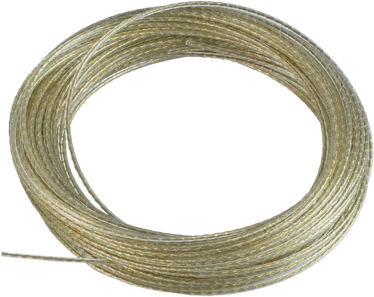 Sterke Waslijn 50 Meter met Stalen Kern voor Buiten en Tuin
