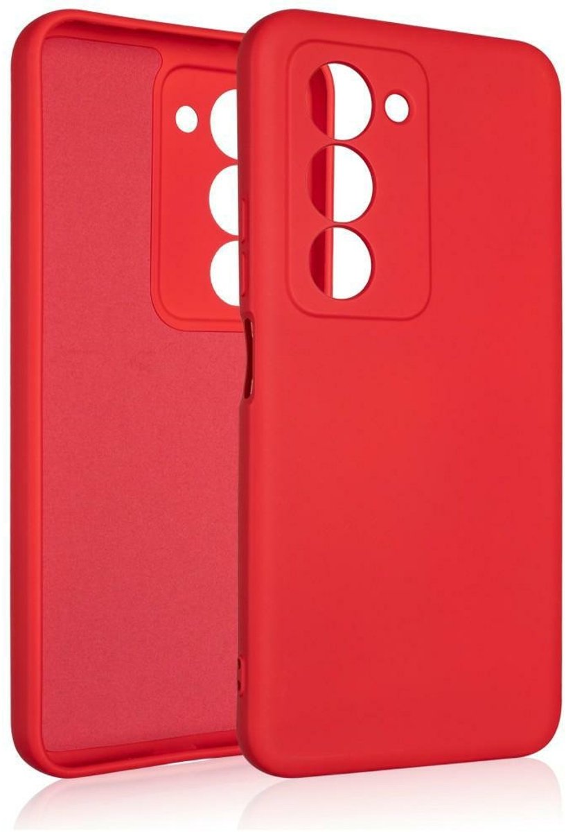 Beline Siliconen Hoesje Voor Xiaomi Redmi 15 4G Telefoonbescherming Rood