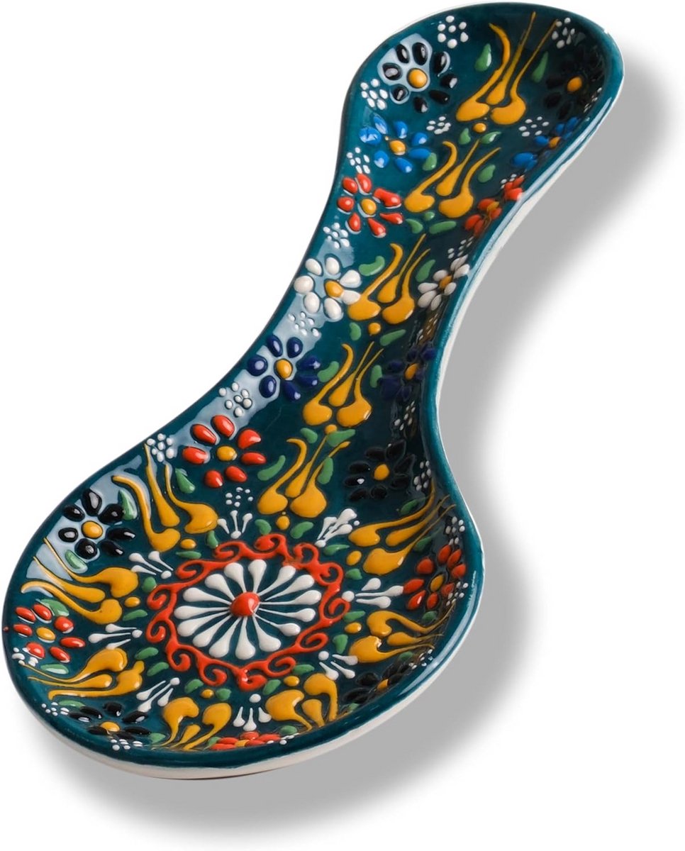 Handgemaakte Keramische Lepelsleutel 25,4 cm - Vaatwasmachinebestendig - Decoratief Keukengerei