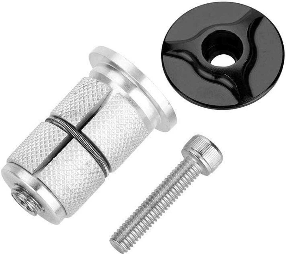Cosensi- Stuurdop Lichtgewicht - Stuurdoppen - Aluminiumlegering - Universele Maat 1/1,25 Inch - Roestbestendig - Duurzaam - Fietsaccessoire
