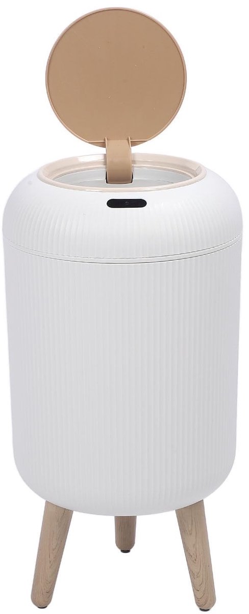 Cosensi- Vuilnisbak met Beweging Sensor - Plastic Afvalbak - Afvalemmer Keuken - Afvalemmer Badkamer - Slimme Afvaloplossing - Automatisch Sluitend Deksel