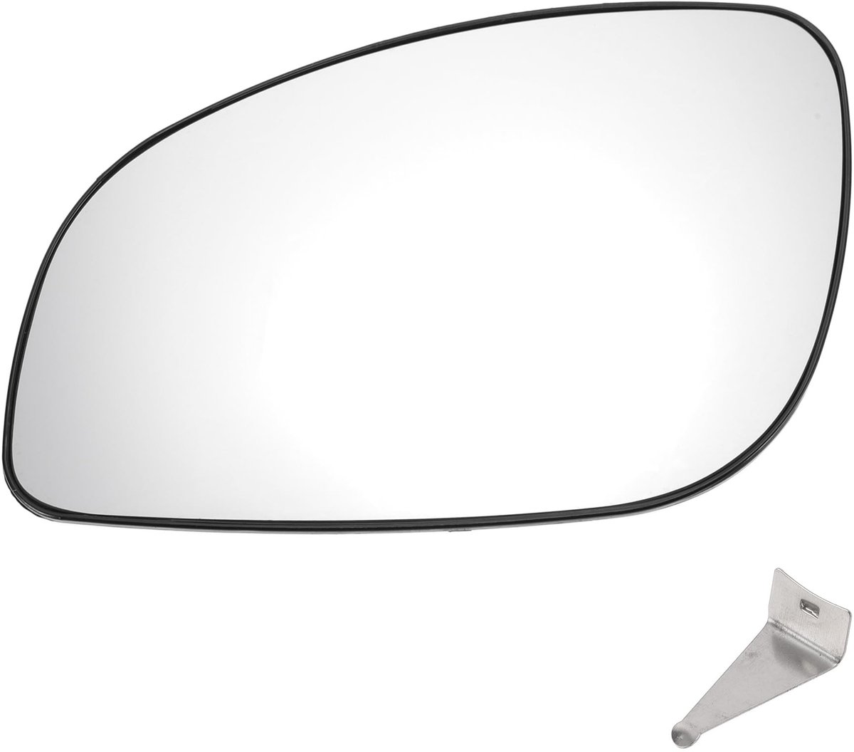 Cosensi - Auto Buitenspiegel Links - Vervangingsglas - Verwarmd Wit Glas - Convex - Geschikt voor Opel Vectra C - 2002-2009
