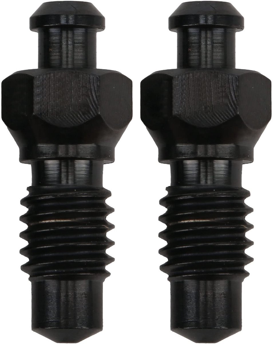 Cosensi- Schijfrem Ontluchtingsschroef M6 - 2 Stuks - Titanium Legering - Roestbestendig - Hoge Sterkte - Duurzaam Vakmanschap - Fietsaccessoires