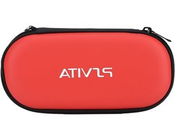 Duurzame en Schokbestendige Reiscover voor PS Vita - Ideale Bescherming en Opbergtas voor Gaming Accessoires (Rood)