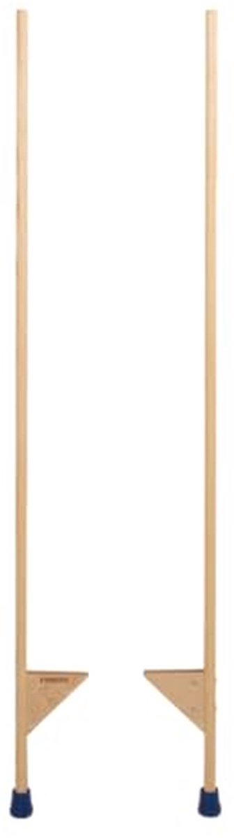 Professionele houten stelten voor kinderen en volwassenen - Verkrijgbaar in 140 cm, 150 cm, 170 cm en 200 cm met antislipfunctie