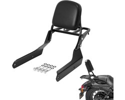 TCMT Rugleuning Sissy Bar + bagagedrager geschikt voor Honda Shadow Phantom 750 VT750C2B 2010-2019 Spirit 750 VT750C2 2007-2014