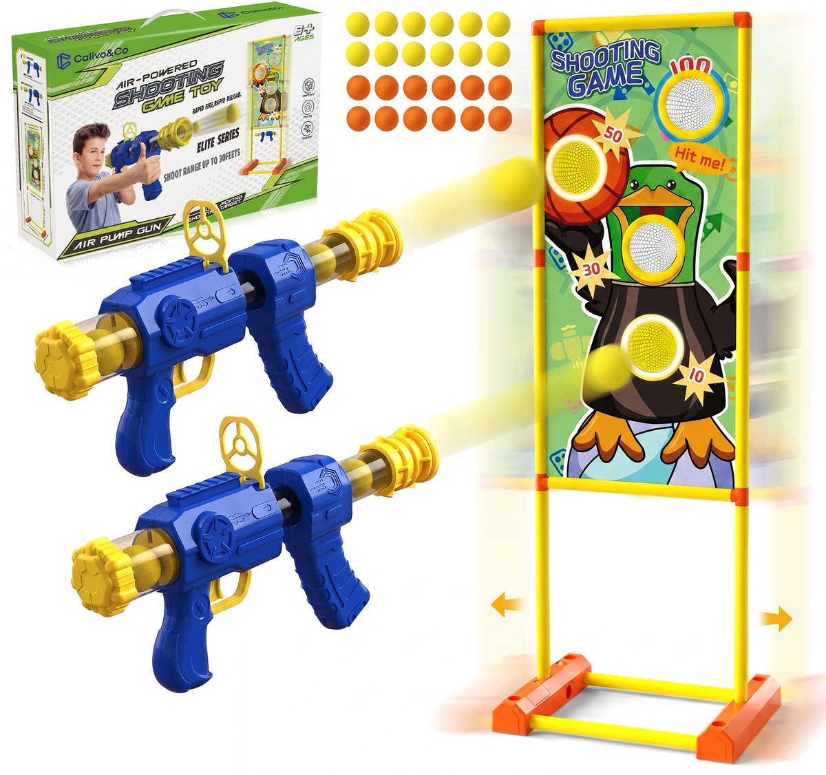 Calivo&Co® Speelgoed Shooting Game – Kinderspeelgoed – Spelletjes voor Kinderen – Speelgoed voor Jongens & Meisjes