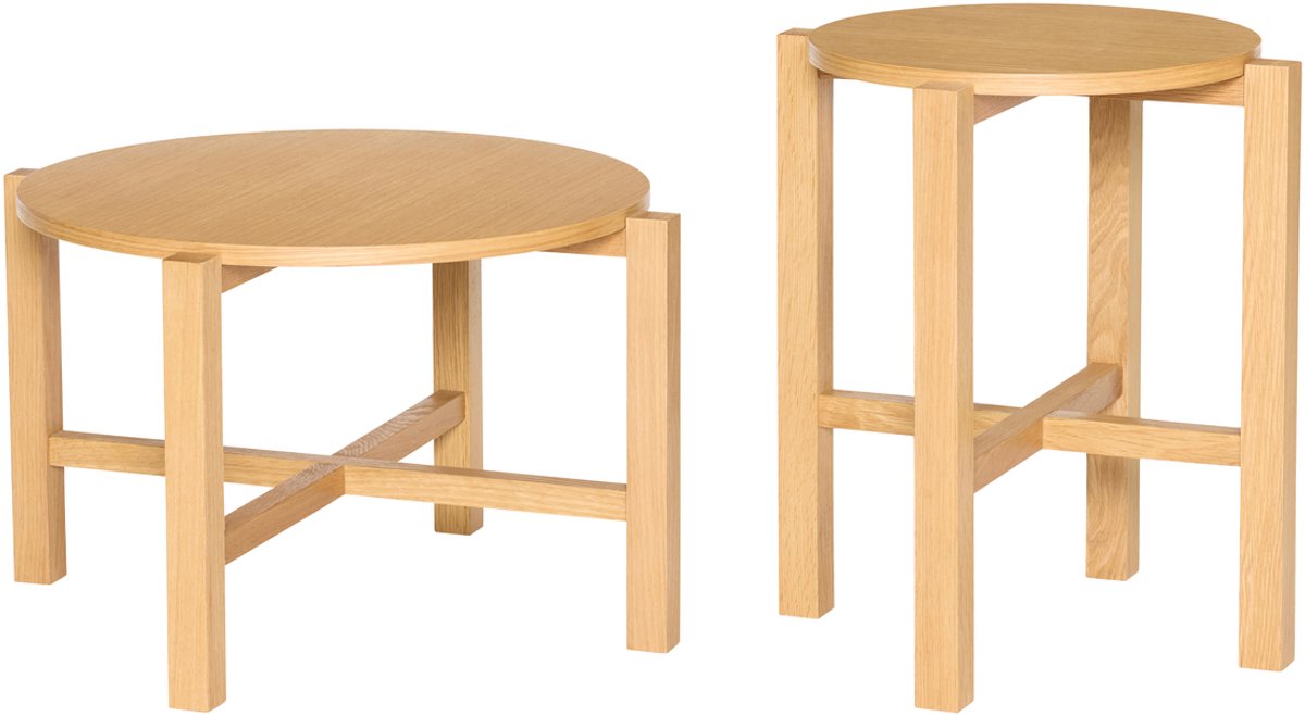 Hübsch salontafel Four Nature Natural