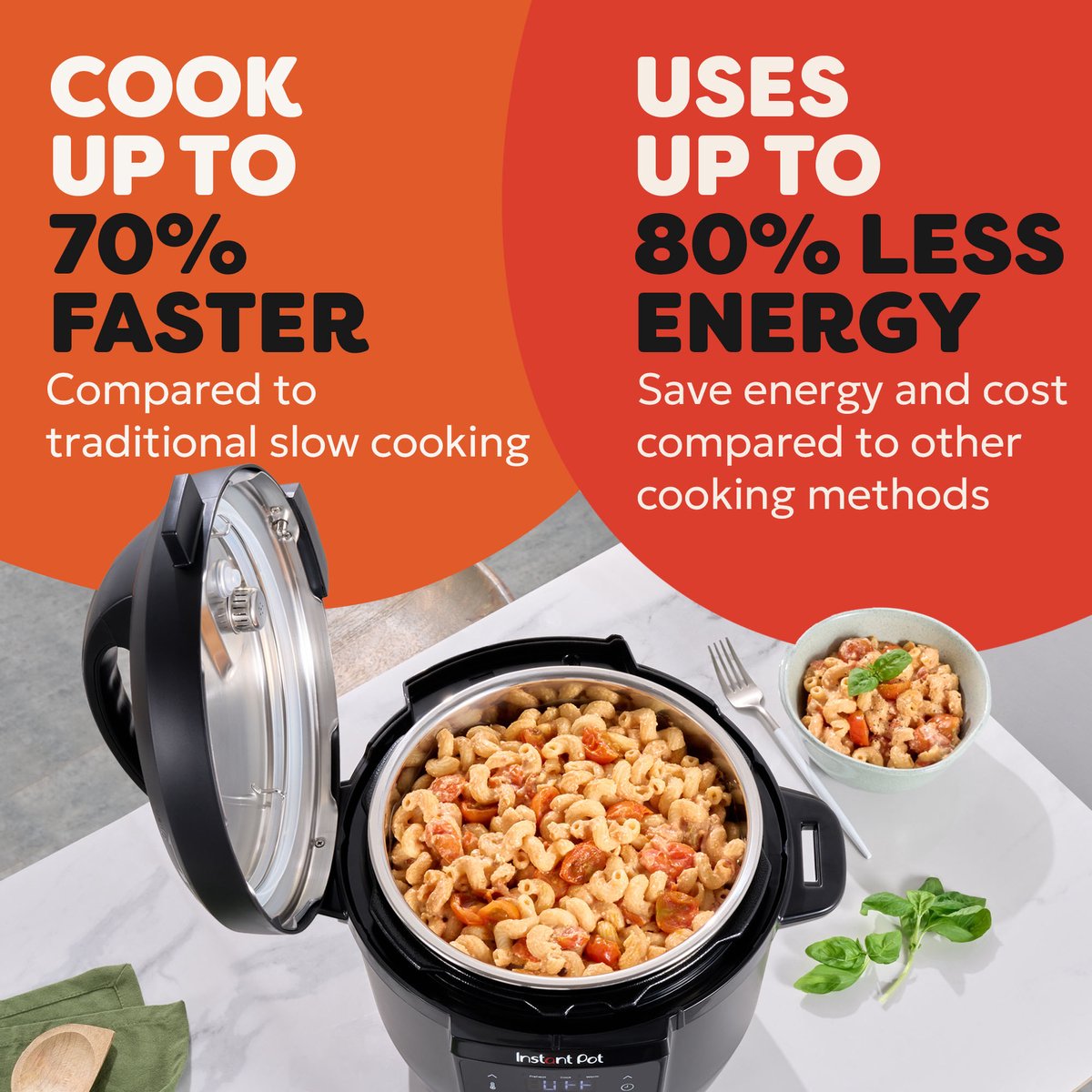 Instant 5,7L Multicooker RIO Zwart 1000W - afbeelding 3