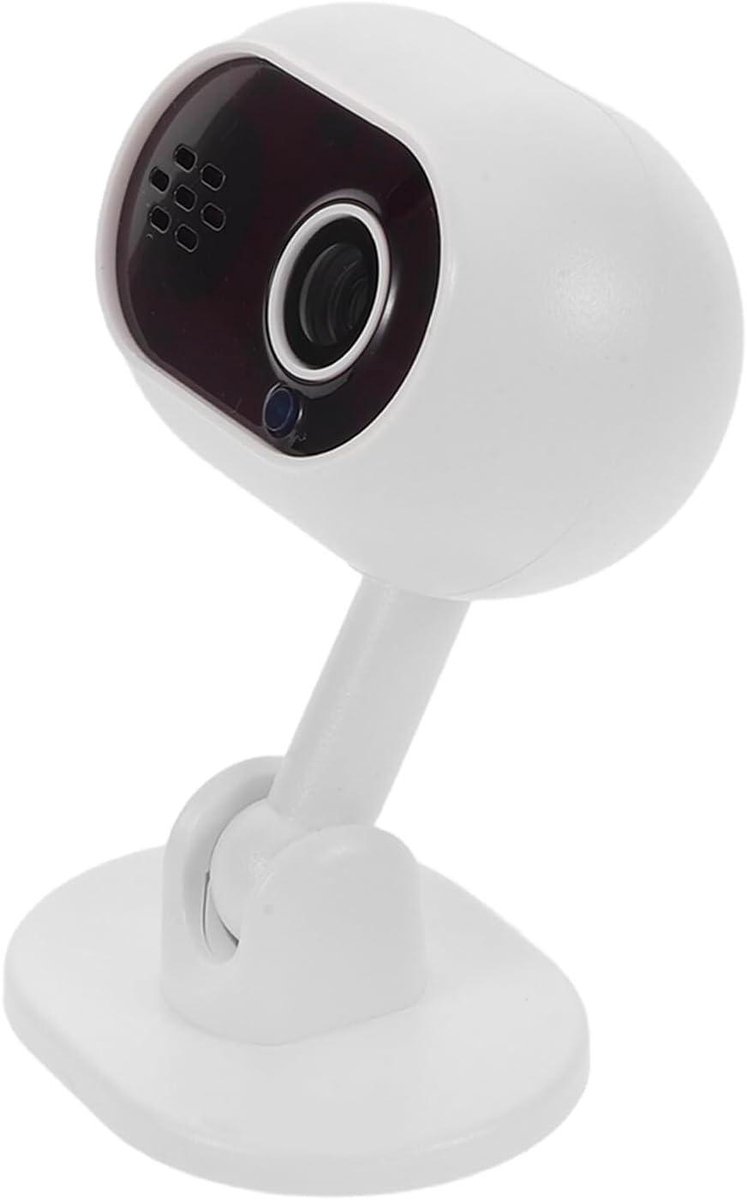 Draadloze Camera - Binnen Camera - Huisdier Bewaking - Tweerichtingsaudio - 10 x 6.5 x 6 cm - Wit