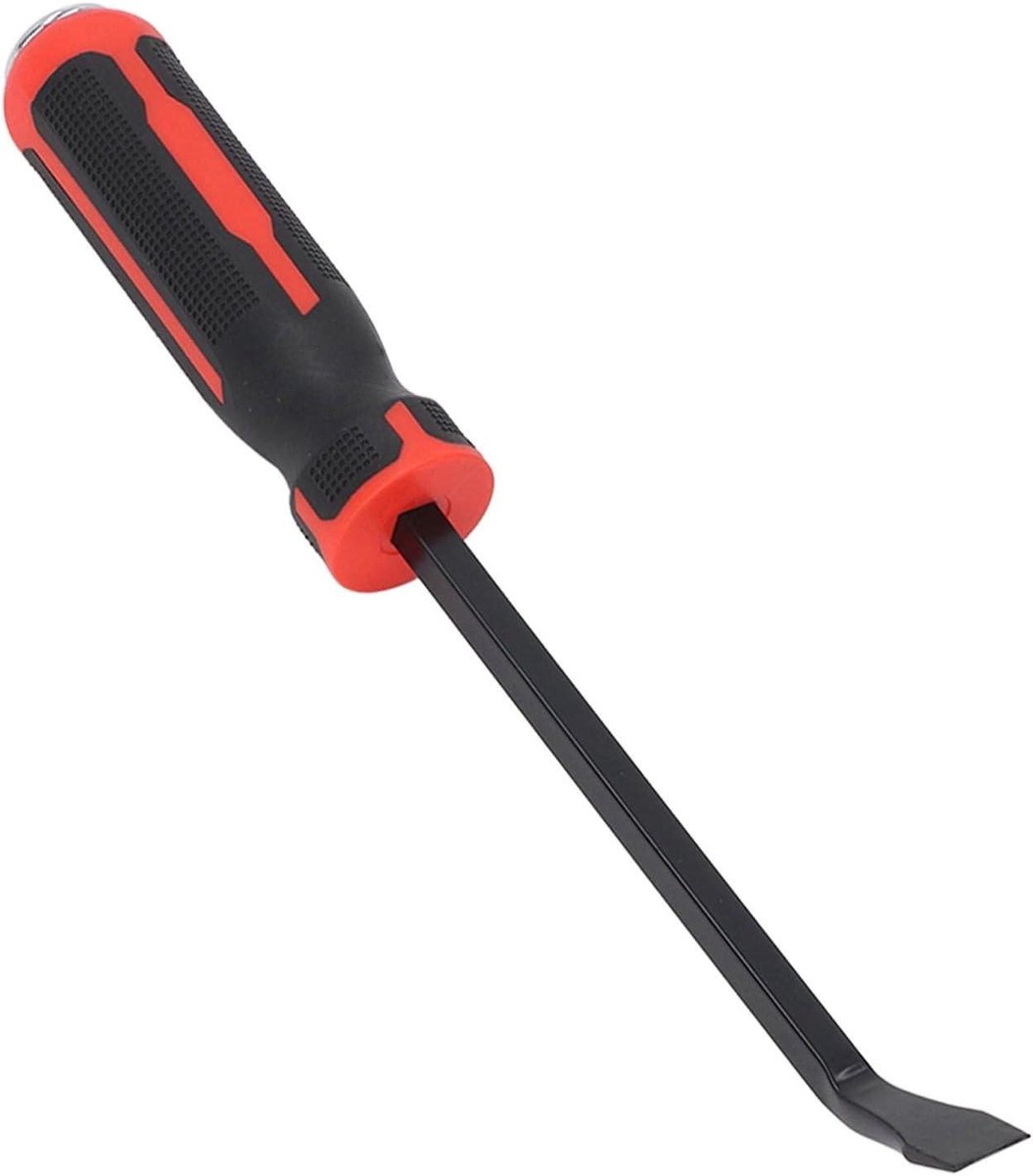 Spijkertrekker Koevoet - Koevoet Spudger - Verwijderen Platen - Gebogen Uiteinde - 18 inch - Grijs