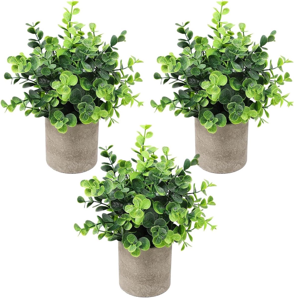 Kunstplanten in Potten - Nep Planten Eucalyptus - Interieur Decoratie - Levensecht en Onde