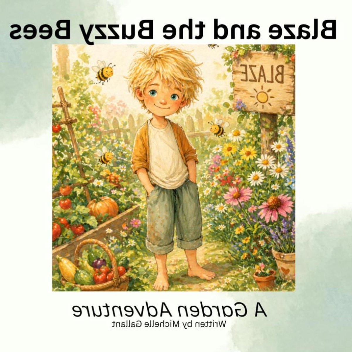 Tuin Avontuur Boek - Kinderboek Natuur - Natuur Leren - Bloemen en Tuinen - 31 pagina's - Full color