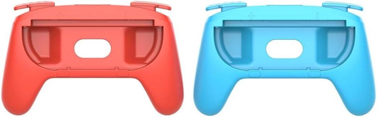 Controller Handgrepen - Houder Set - Games Spelen - Snelle Ontgrendeling - 15 cm - Rood Blauw