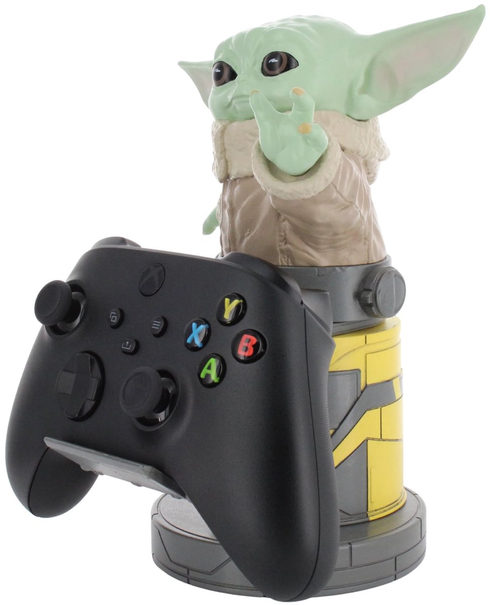 Star Wars - Grogu Mandalorian apprentice - figurine standaard voor telefoon | controller | oplaadcase (Cable Guys R.E.S.T.) — afbeelding 2