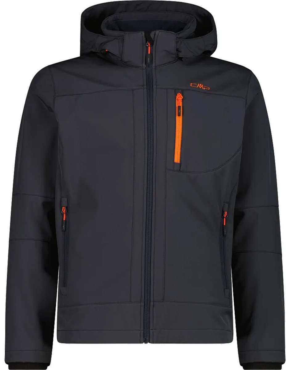 Cmp 3a01787n Softshelljack 2XL Man Oranje