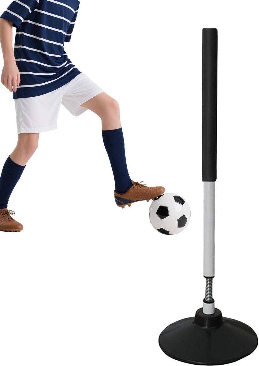 Voetbal Training Stokken - Snelheidspalen Sports - Sportvaardigheden Verbeteren - Schokbestendige Stabiliteit - 24 inch - Geel