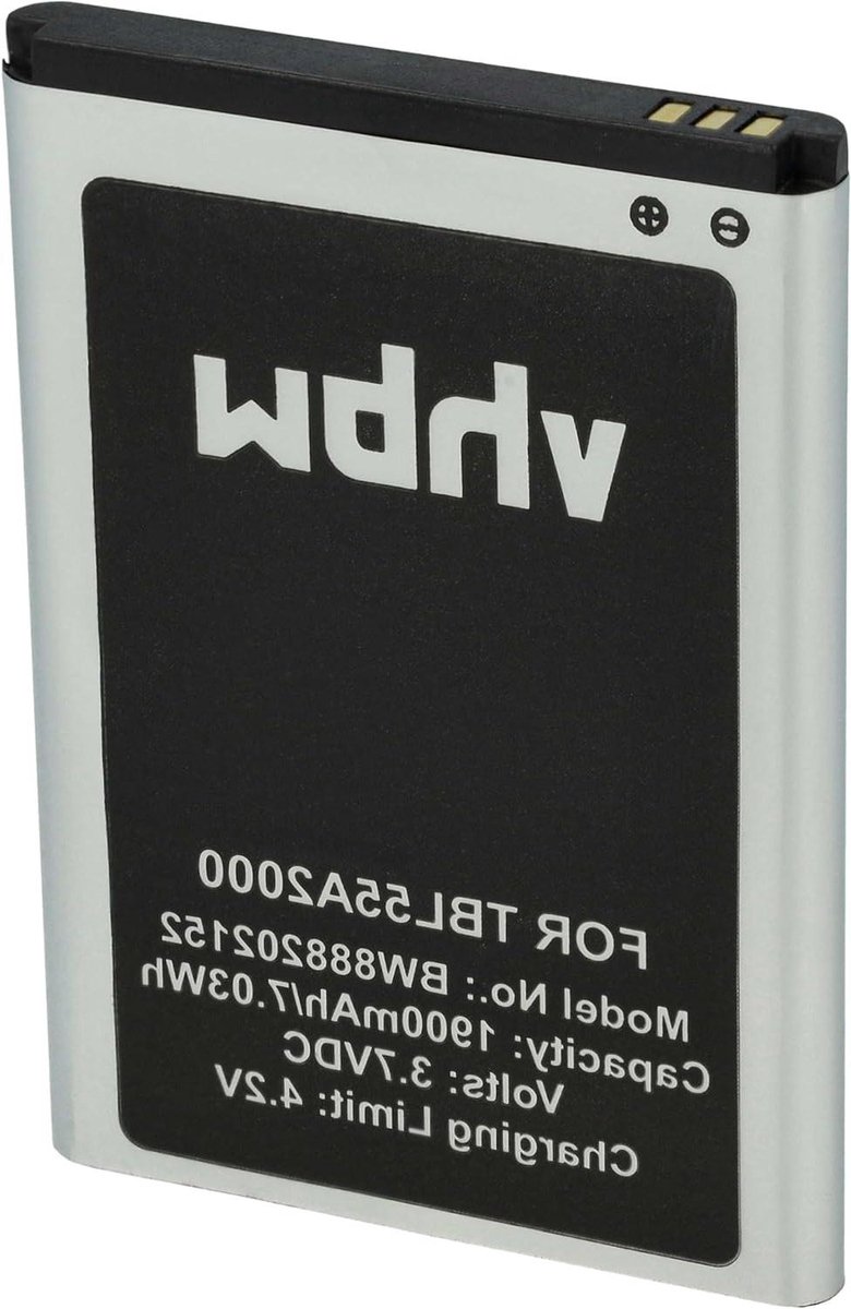 Reservebatterij Router - Modem Batterij - Mobiele Hotspot - Oplaadbaar Li-polymeer - 1900 mAh - Zwart