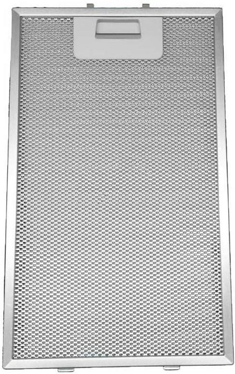 Metaalfilter - Vetfilter Afzuigkap - Keuken Schoonhouden - Wasbaar en Herbruikbaar - 325 x 197 cm - Zilver