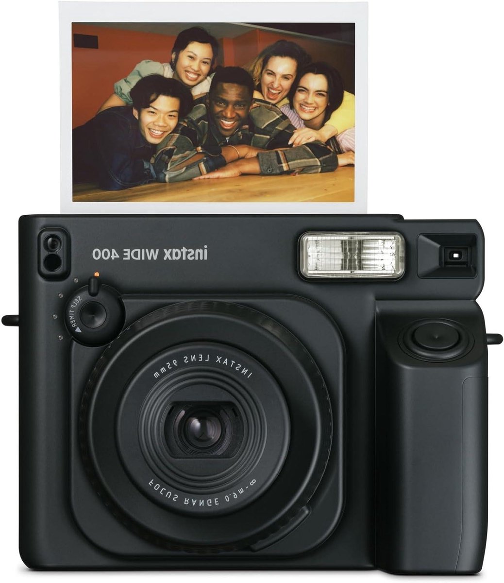 Directklaar Camera - Instant Camera - Herinneringen Vangen - Automatische Belichting - Wide Formaat - Zwart