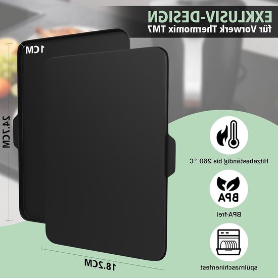 Waterdichte en Stofdichte Siliconen Screen Protector voor Thermomix TM7, Krasbestendige Bescherming voor Display en Toebehoren voor Bimby Keukenmachine — afbeelding 5