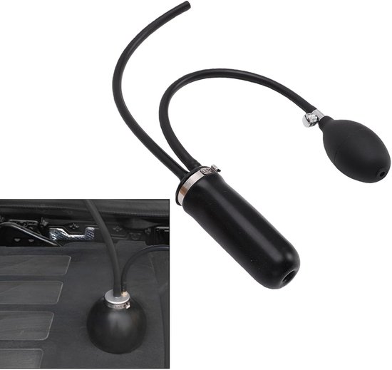 Inlaatblaas - Luchtzak Afdichting - Lekdetectie Auto - Universele Pasvorm - 27x12x5 cm - Zwart — afbeelding 5