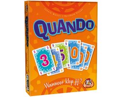 White Goblin Games - Quando - Kaartspel - 2 tot 6 spelers - 20 minuten - Vanaf 8 jaar