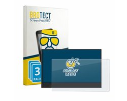 BROTECT - Screenprotector voor Lenovo L16 Mobile Monitor 16" - Folie Beschermfolie Beschermglas matte 3 Stuks