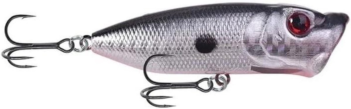 Vis Lokaas - Kunstaas Wobbler - Roofvis Vangen - Natuurgetrouwe Beweging - 7 cm 10 g - Veelkleurig