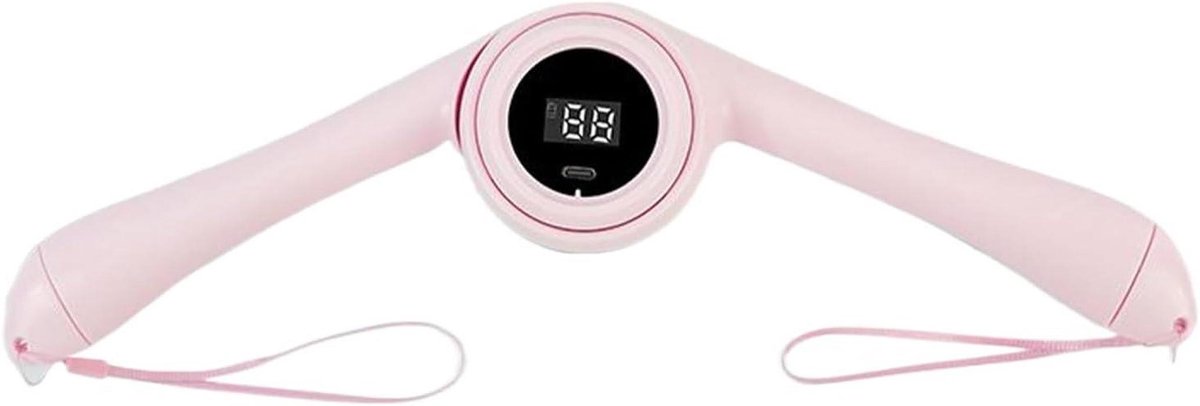 Borsttrainer Opvouwbaar - Arm Workout - Bovenlichaam Training - Precisie Rebound Technologie - Compact Ontwerp - Roze