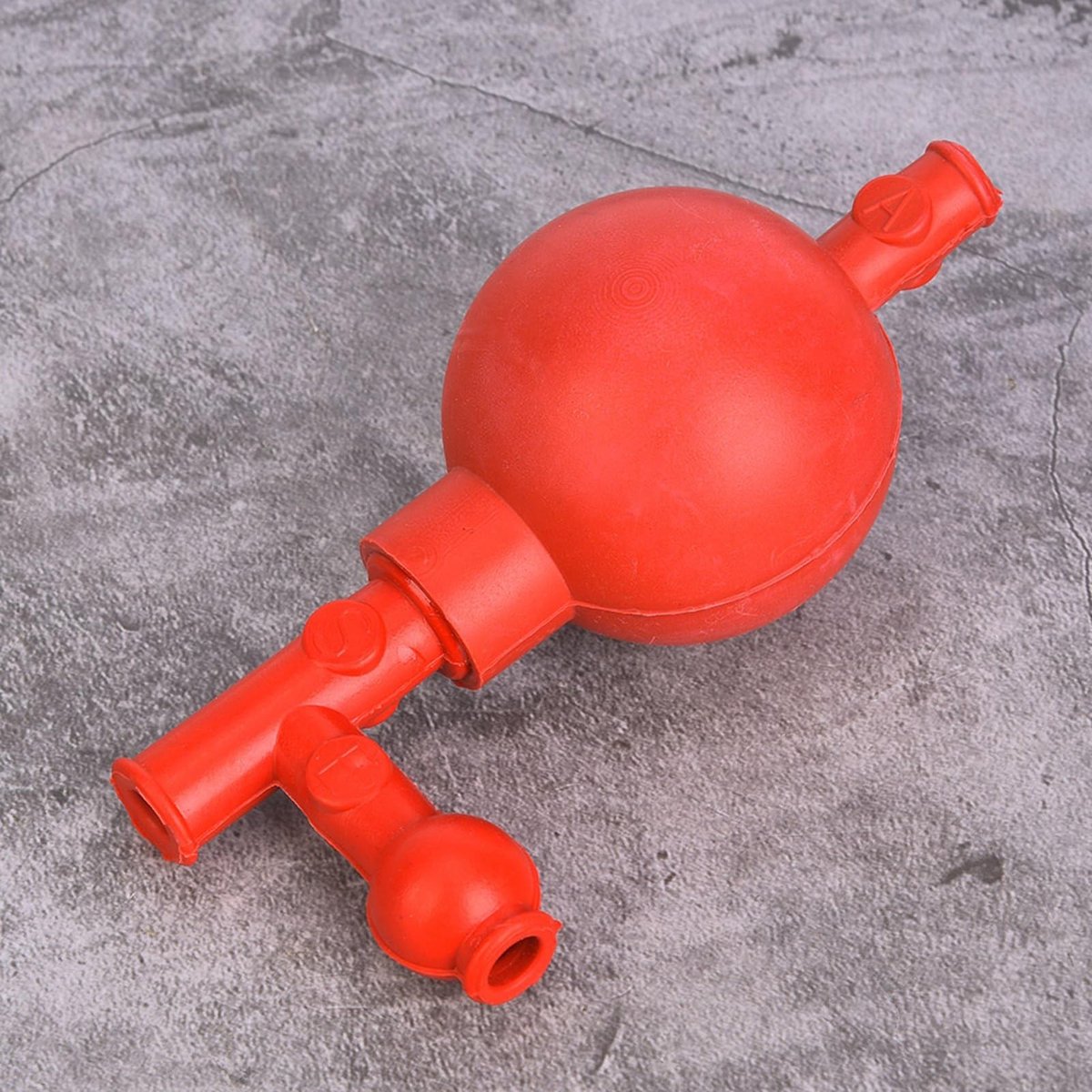 Solidchoice - Dailygoody - Safe Kwantitatieve Pipetbal - Laboratorium Zuigbol - Rood - 100 Ml - Rubber Zuigbal - Geschikt voor Laboratoria - Kleur Rood
