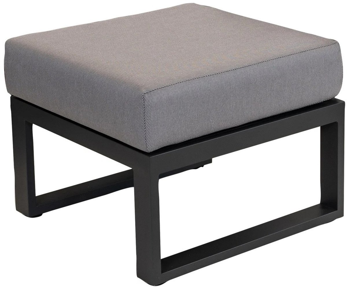 Les - Tormenta lounge hocker - grijs/zwart