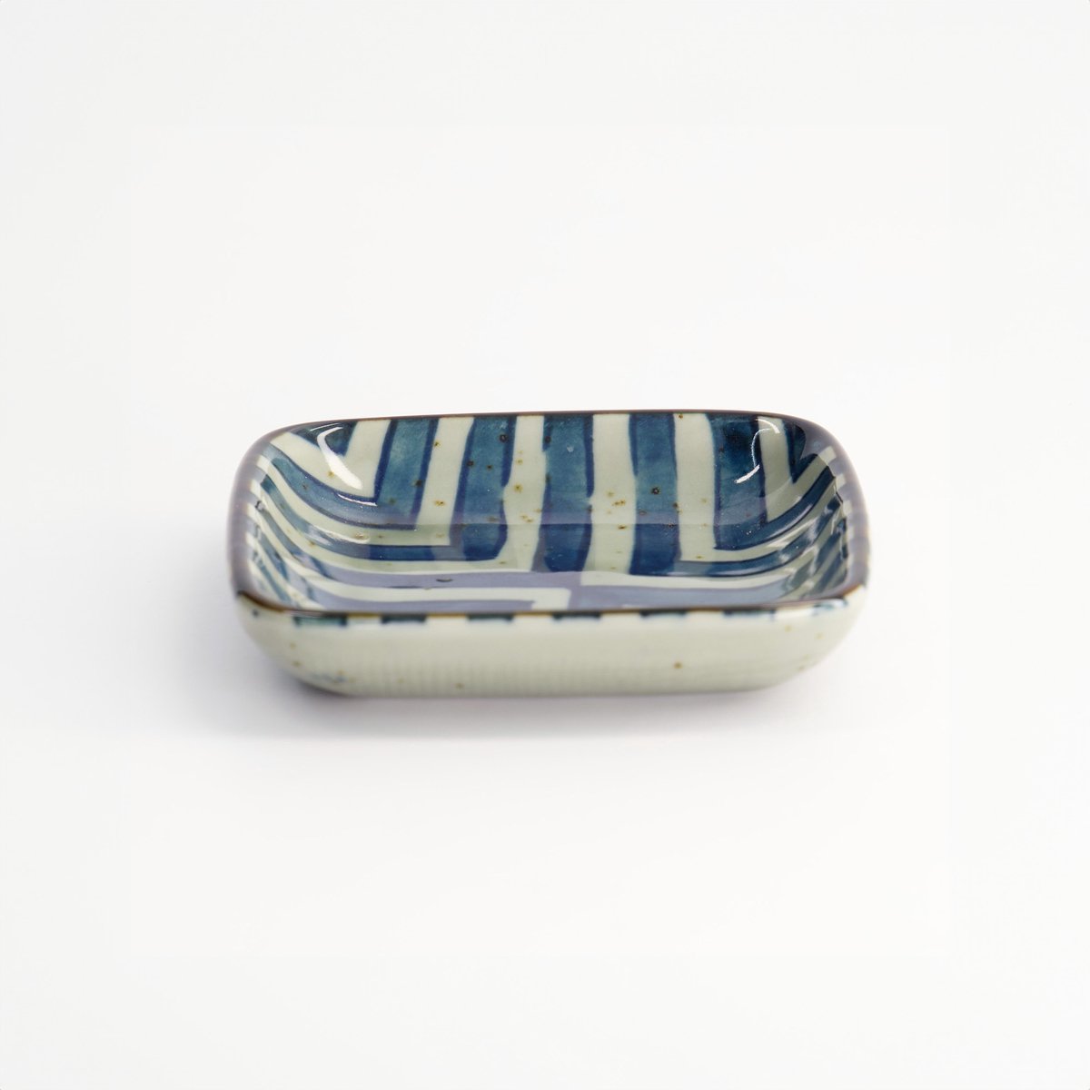 Tokyo Design Studio - Mashiko Sausschaaltje - Yokomino Blauw - 9 x 1,6 cm