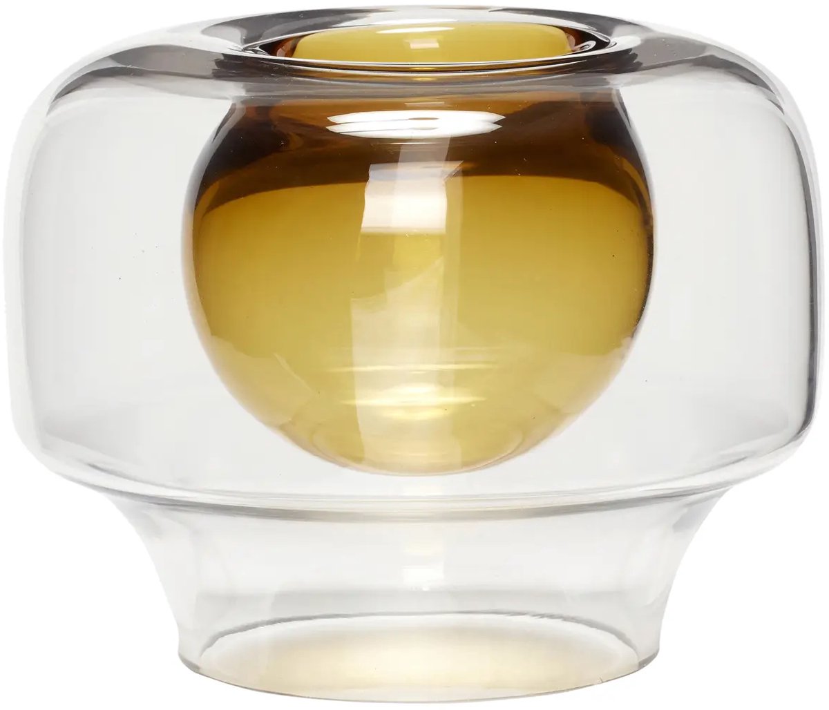 Hubsch Interior Vaas Hubsch Interior Lunar Amber