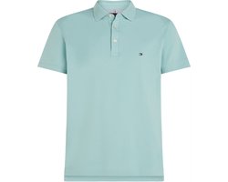 Tommy Hilfiger 1985 Slim Polo - heren poloshirt - licht aqua