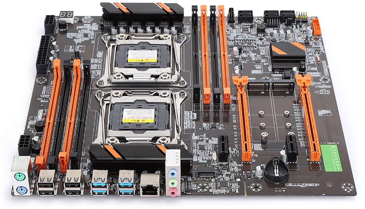 Allecto - Desktop Moederbord - Gaming Moederbord - 2 NVME/6 - 8 DDR4 - Voor Intel Processors - Voor Gaming PC's