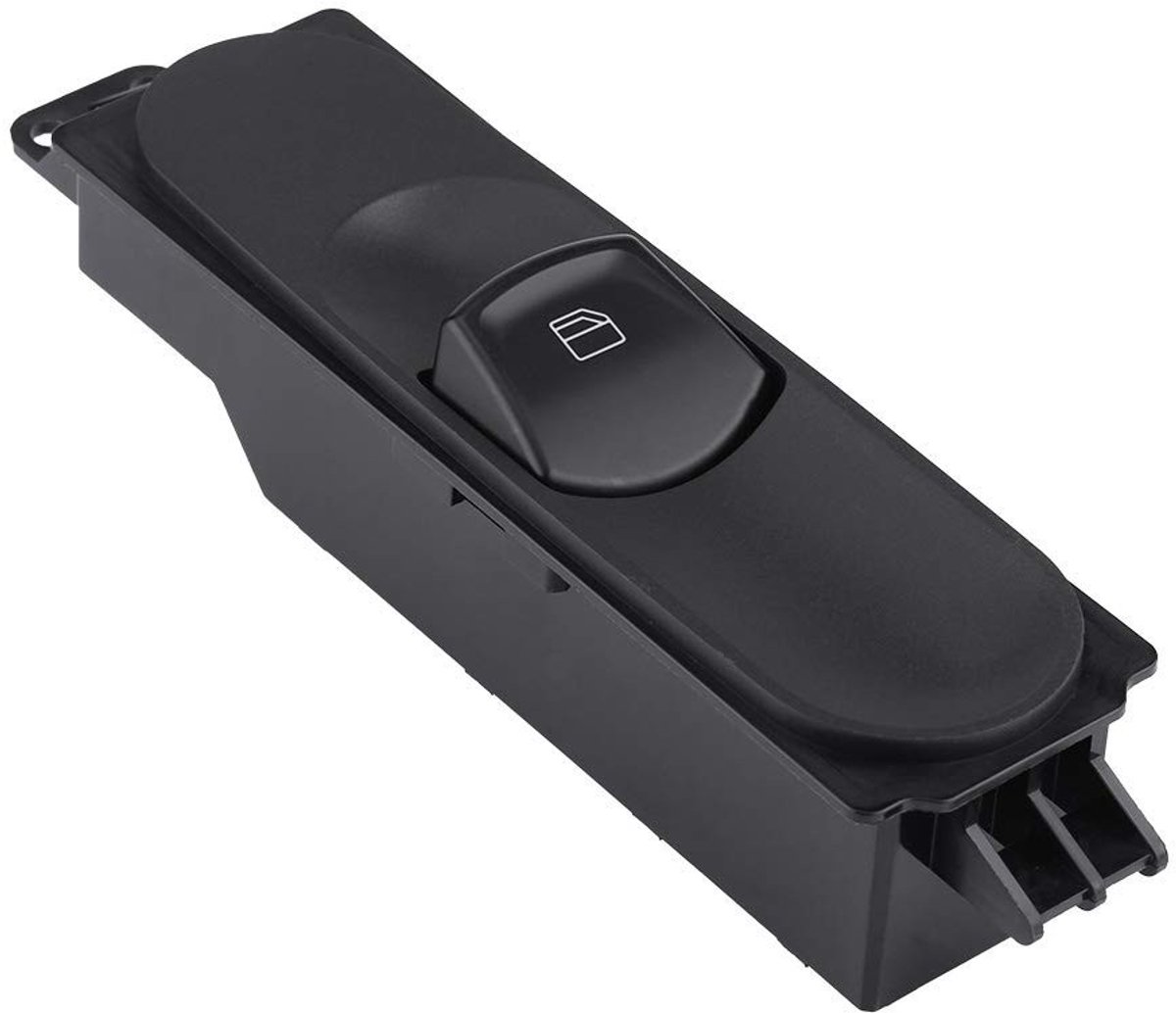 Allecto - Qiilu Power Window Switch voor Mercedes-Benz Viano W639 - Zwart, ABS Plastic