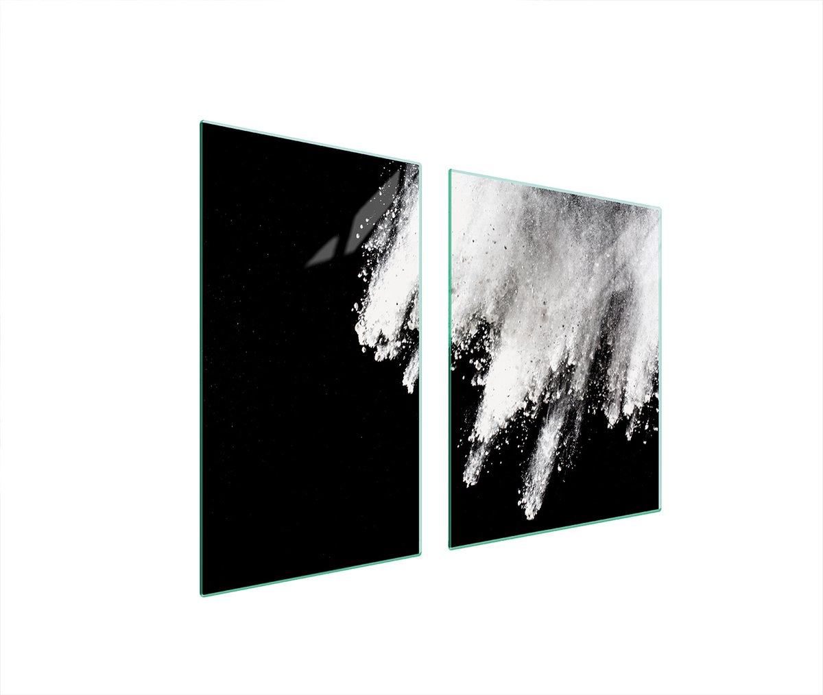 TMK ArtDeko - Snijplank en Beschermplaat - 100x52 cm - Glas - Moderne Ontwerp