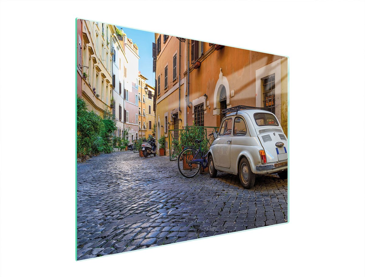 TMK ArtDeko Serie - Glazen Snijplank - 52x40 cm - Veilig Glas - Antislip