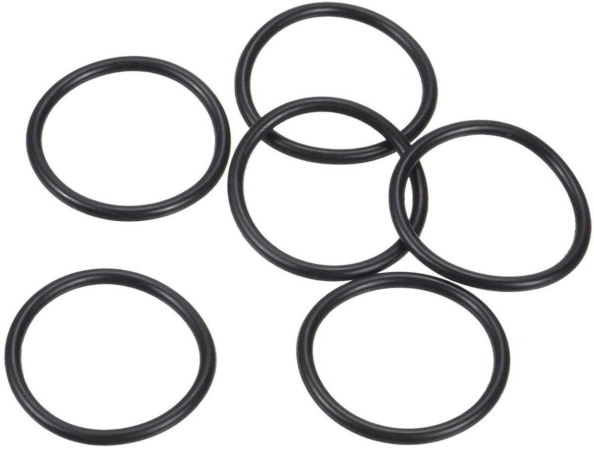20 Stuks Nitril Rubber O-Ringen 28mm AD 24mm ID 2mm Breed voor Waterkraan, Loodgieterswerk en Auto Reparatie