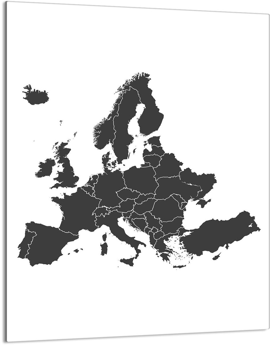 TMK ArtDeko Serie - Glazen Snijplank - 40x52 cm - Mapa - Veilig en Hygiënisch
