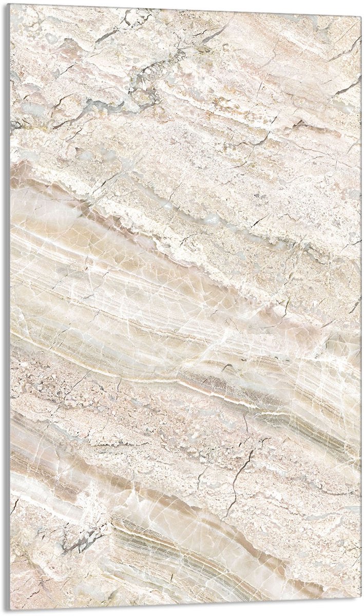 TMK ArtDeko - Snijplank - 30x52 cm - Glas - Marmereffect