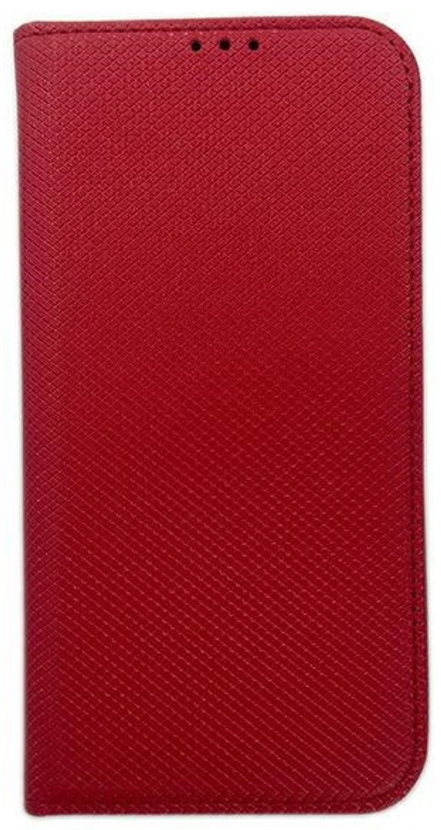 Smart Magnet book iPhone 15 6,1" hoesje rood/rood