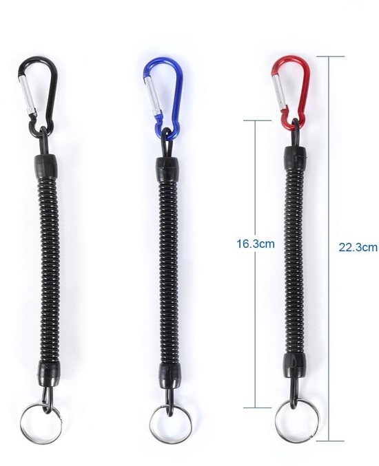 ONF3 - Visserslijn - Multifunctionele Visgereedschap - Zwart - Tackle Ropes - Handig voor Vissen en Kamperen - 5 Stuks van Onf3 — afbeelding 3