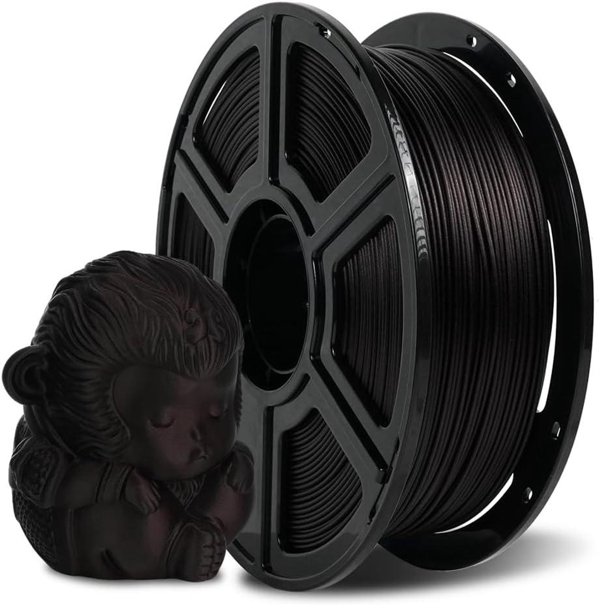 Koolstofvezel PLA Filament - 3D Printer Draad - 3D Printen - Hoge Sterkte Verbeterd - 1.75 mm 1 kg - Marsala