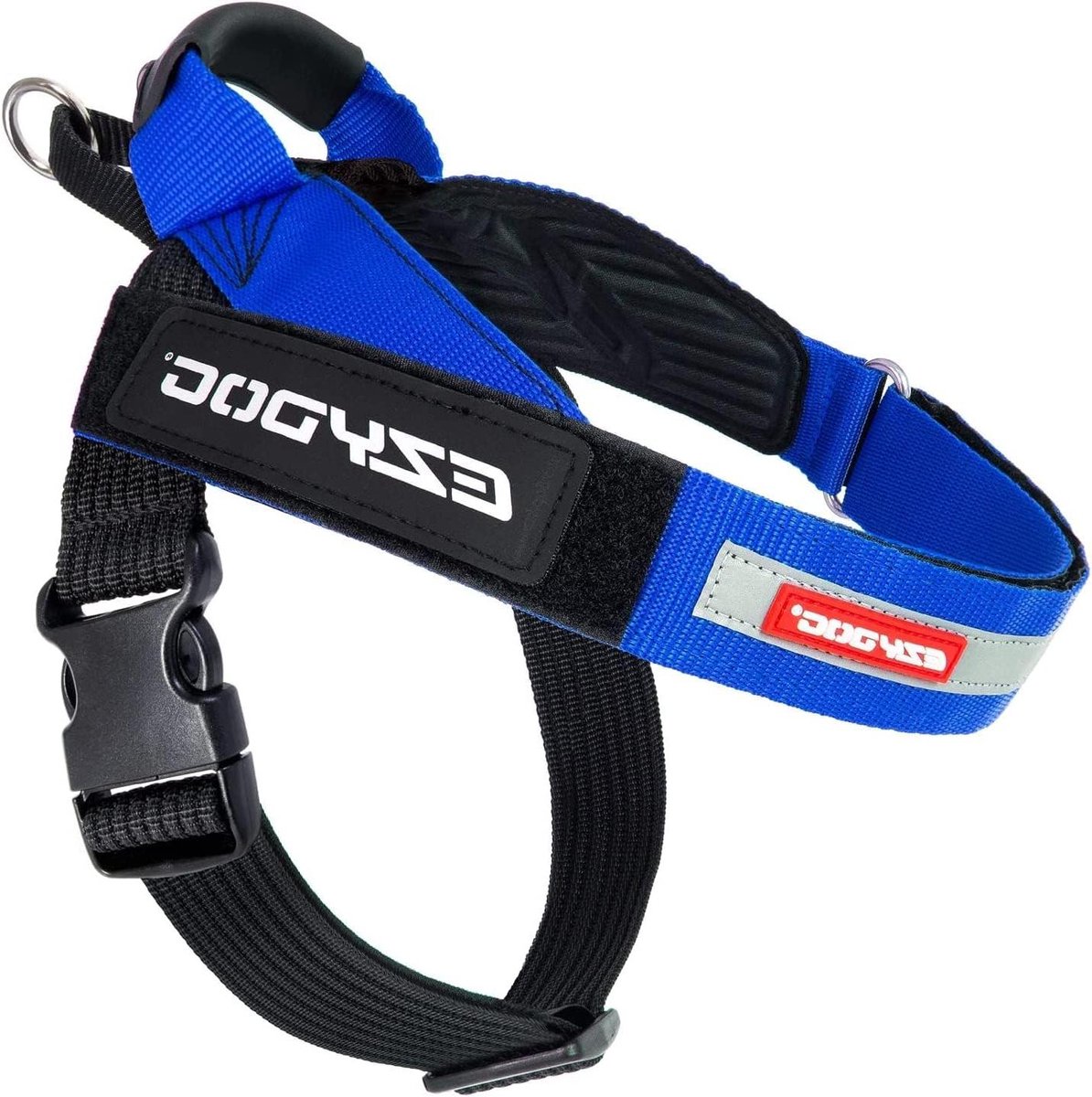 Hondentuigje Express - Harnas hond - Actief buiten - Reflecterend veiligheid - Maat XL - Blauw